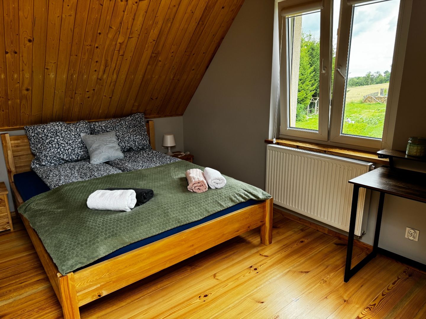 Sypialnia 1 – łóżko 2-osobowe